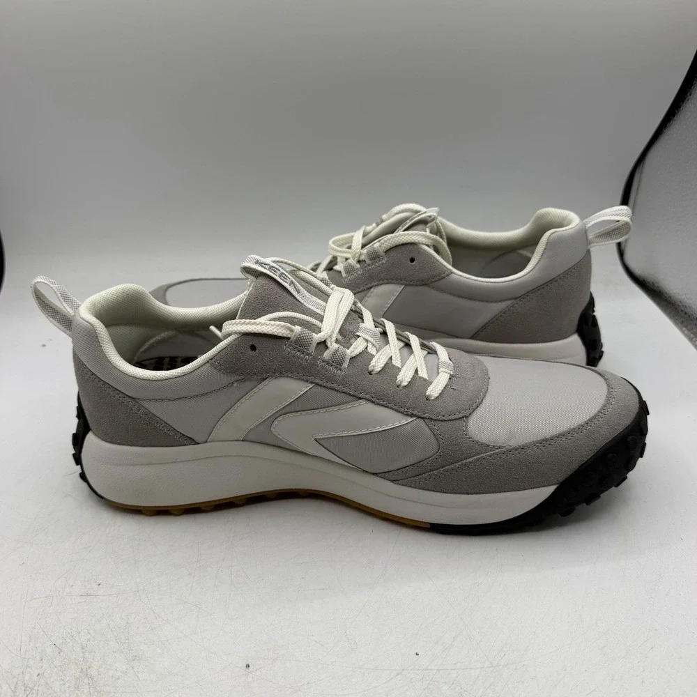 Keen KS86 Shoes Mens Sz 12 Grey White Sneakers Terrain Hiking Outdoor 1029801